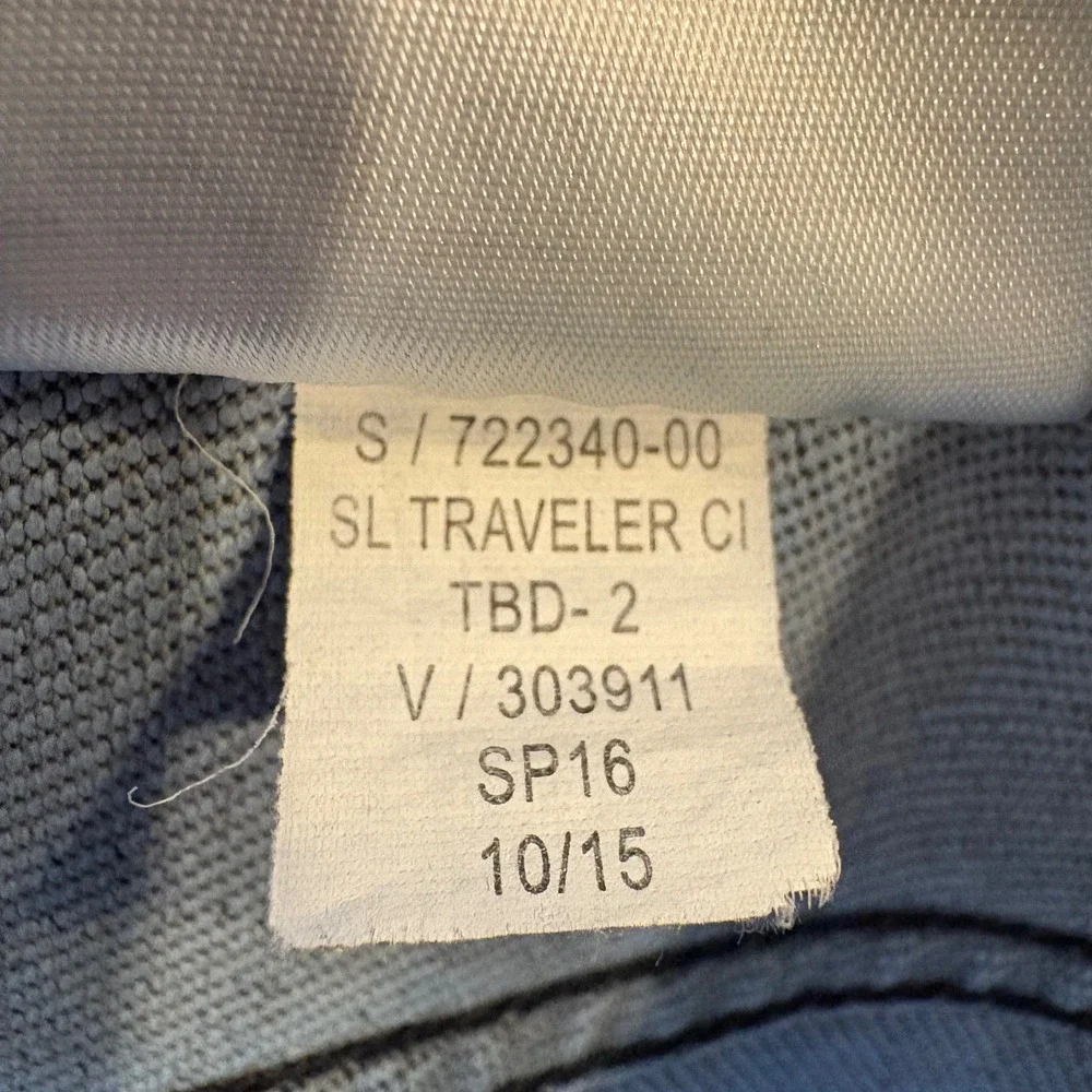 Banana‎ Republic The Traveler Slim Jeans 36x32 Blue Denim Distressed Casual Mens